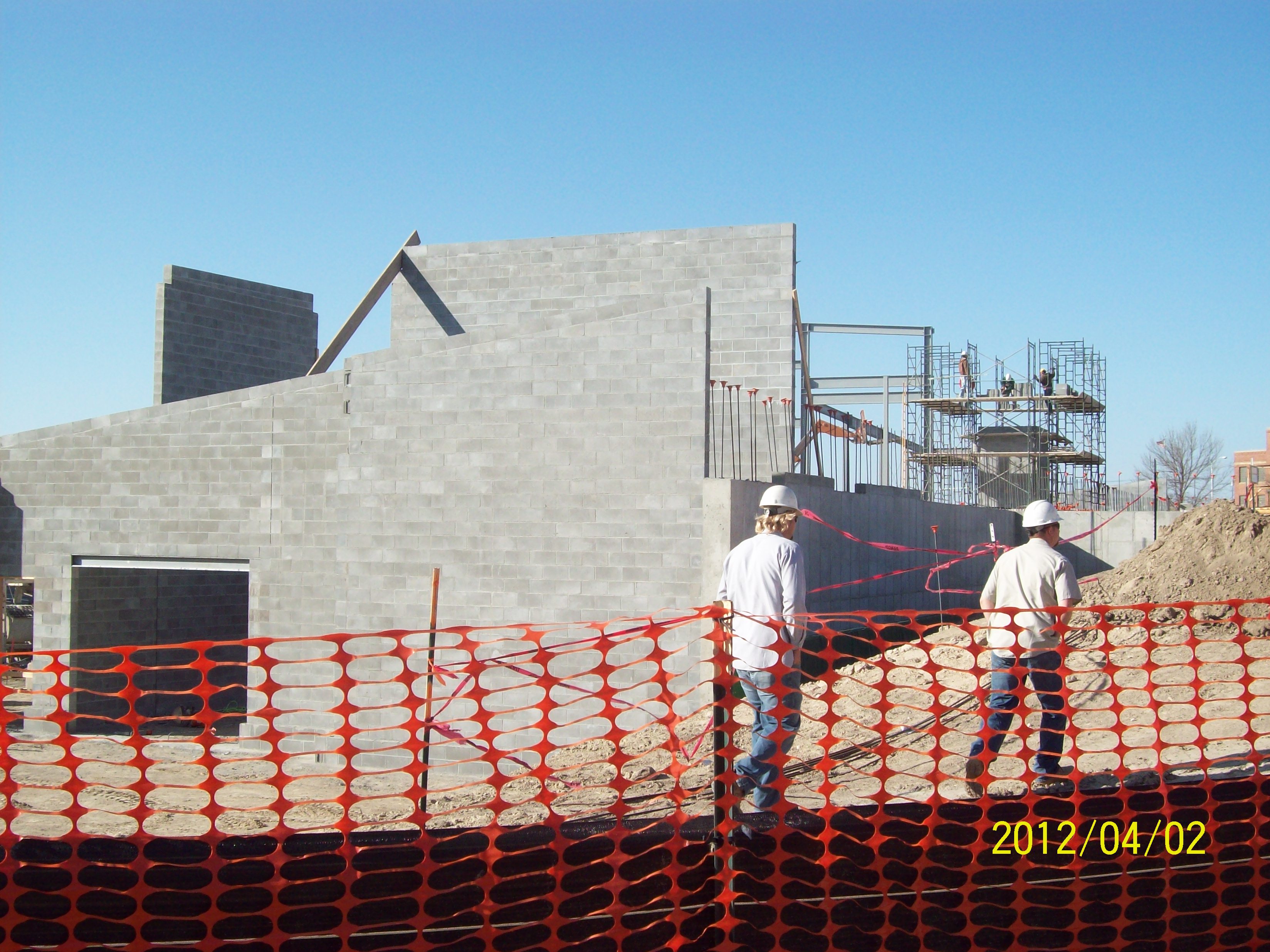 Sally port (NW corner)